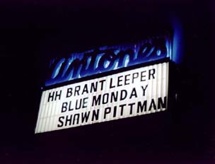Brant with B.B. King backstage at 
the Austin Music Hall circa 1999.